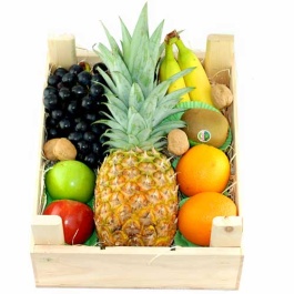 Fruit basket pineapple