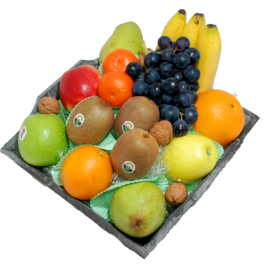 Fruit bowl delicious fresh fruit