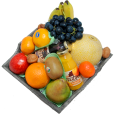 All fruit baskets - Fruit bowl delicious fresh fruit and juice