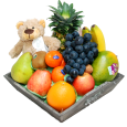 All fruit baskets - Fruit bowl with brown bear